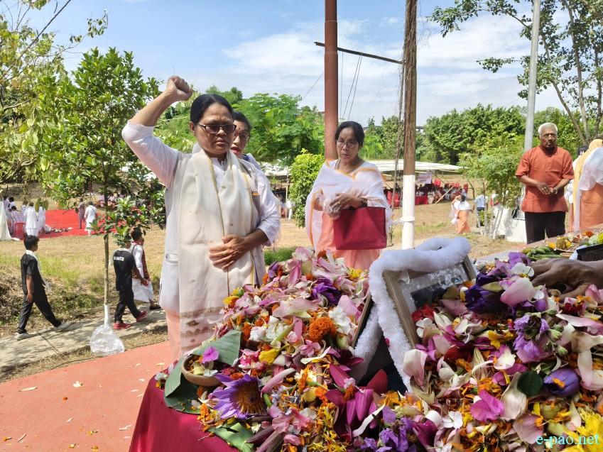 25th - The Great June Uprising Observation at Kekrupat Martyrs' Memorial complex, Imphal :: June 18 2026