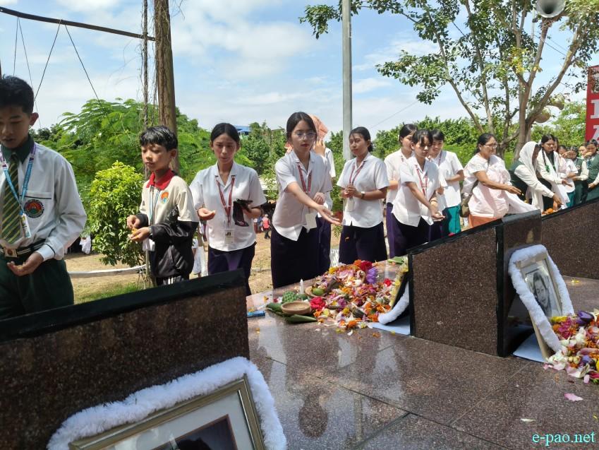 25th - The Great June Uprising Observation at Kekrupat Martyrs' Memorial complex, Imphal :: June 18 2026