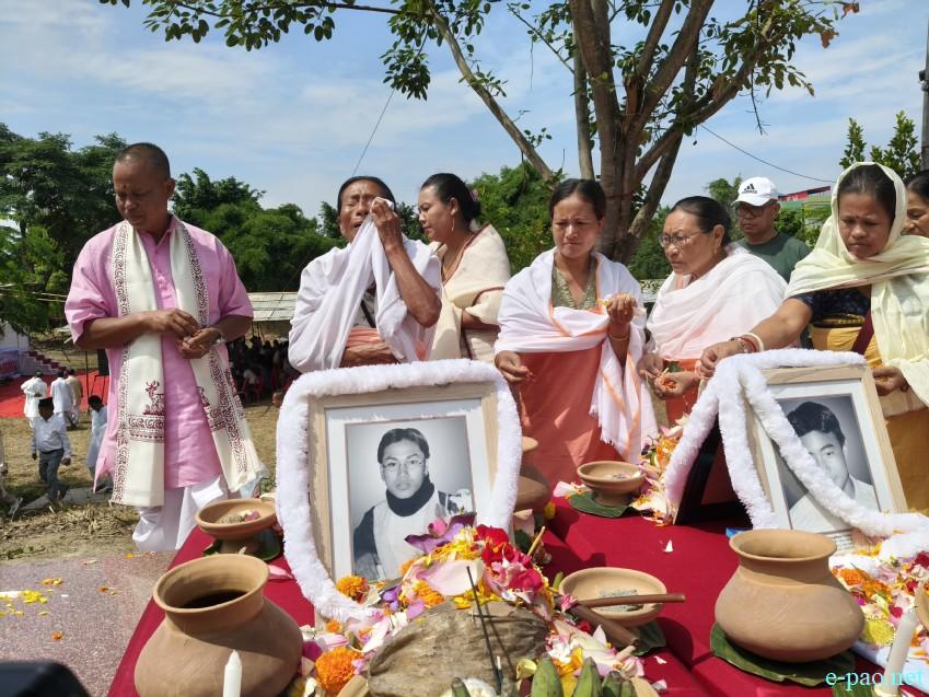 25th - The Great June Uprising Observation at Kekrupat Martyrs' Memorial complex, Imphal :: June 18 2026