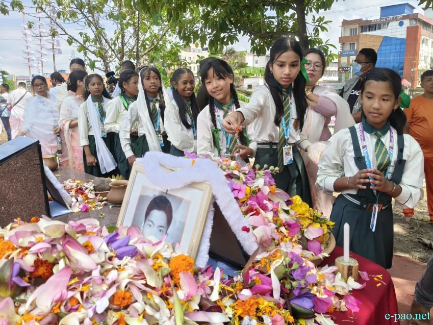 25th - The Great June Uprising Observation at Kekrupat Martyrs' Memorial complex, Imphal :: June 18 2026