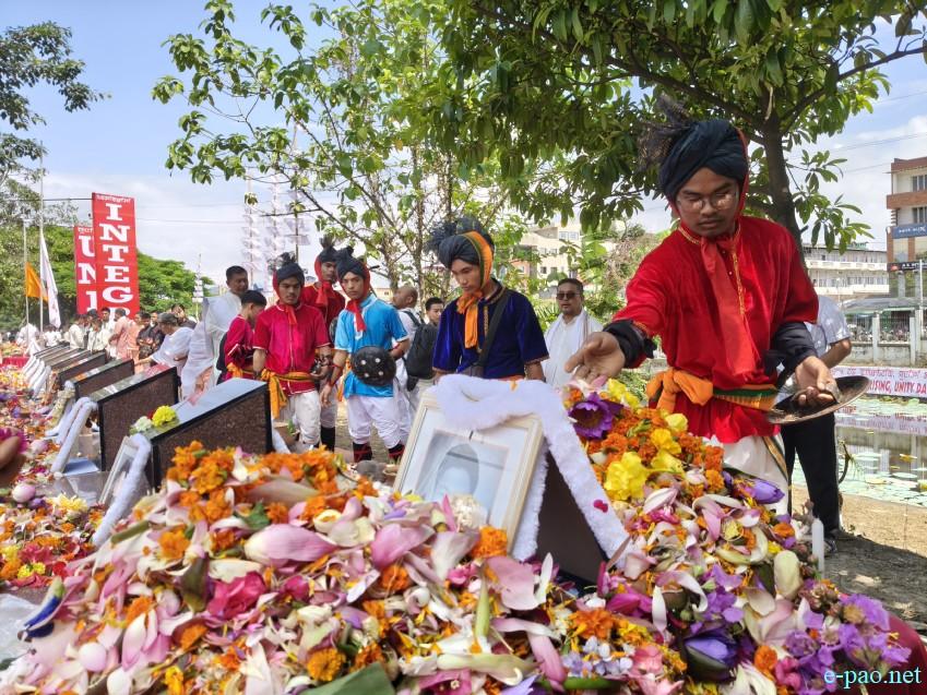 25th - The Great June Uprising Observation at Kekrupat Martyrs' Memorial complex, Imphal :: June 18 2026