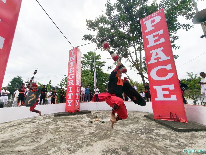 25th - The Great June Uprising Observation at Kekrupat Martyrs' Memorial complex, Imphal :: June 18 2026
