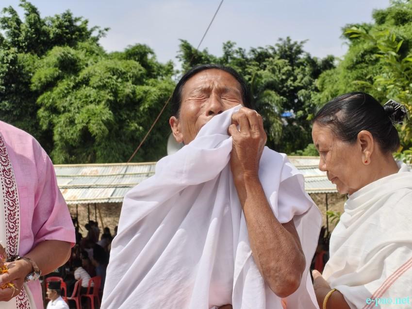 25th - The Great June Uprising Observation at Kekrupat Martyrs' Memorial complex, Imphal :: June 18 2026