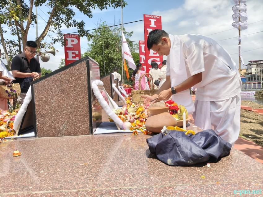 25th - The Great June Uprising Observation at Kekrupat Martyrs' Memorial complex, Imphal :: June 18 2026