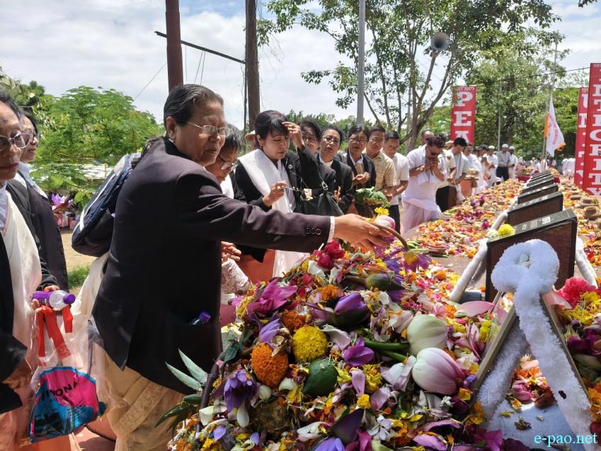 25th - The Great June Uprising Observation at Kekrupat Martyrs' Memorial complex, Imphal :: June 18 2026