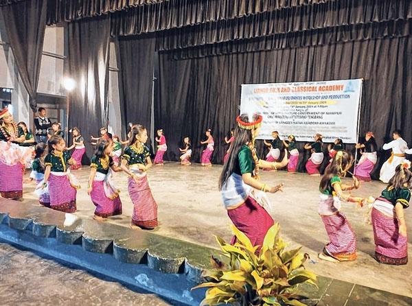 Workshop / production on 'Tribal and Manipuri Dance' concludes
