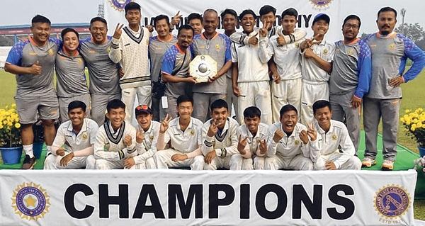 State U-16 boys achieve historic milestone, clinch Vijay Merchant Trophy Plate