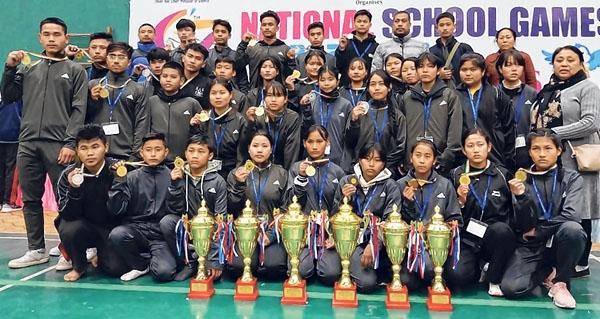 Manipur seal overall team title at 67th National School Games Thang-Ta