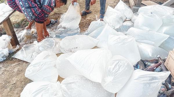 Ukhrul: Over 1500 litres of liquor disposed