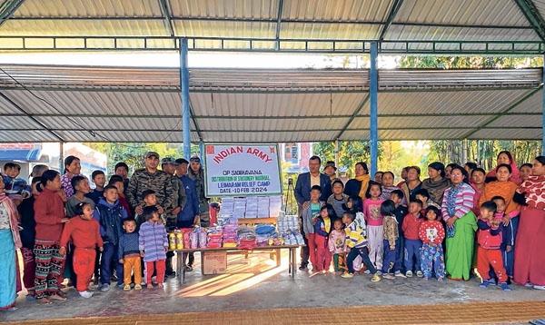 Indian Army reaches out to displaced students