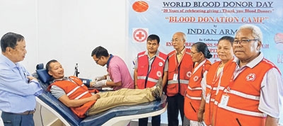 World Blood Donor Day observed, blood donation camps conducted