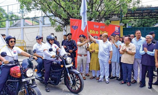 Bike rally flagged off on Intl Day Against Drug Abuse and Illicit Trafficking