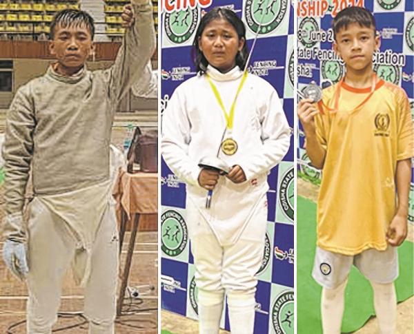 Chelsea, Ristopher win gold medals in Mini and Child Fencing Nationals