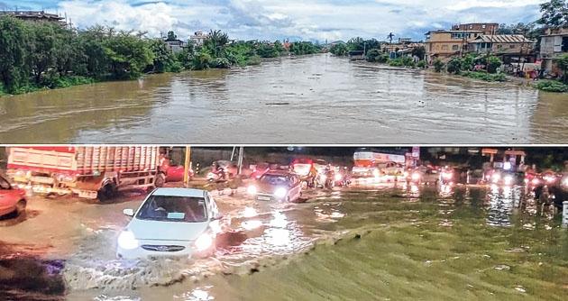Just after 30 days, Manipur stares at flood situation again