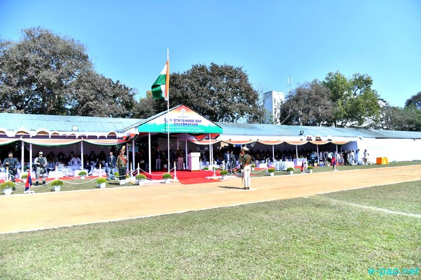 Manipur Statehood Day Celebration at 1st Bn Manipur Rifles Parade Ground :: 21st January 2025