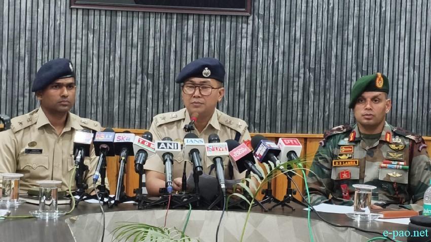 Huge Cache of arms and ammunition recovered from Lamdeng in Imphal West :: May 21st 2026