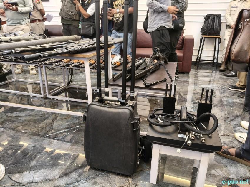 Huge Cache of arms and ammunition recovered from Lamdeng in Imphal West :: May 21st 2026
