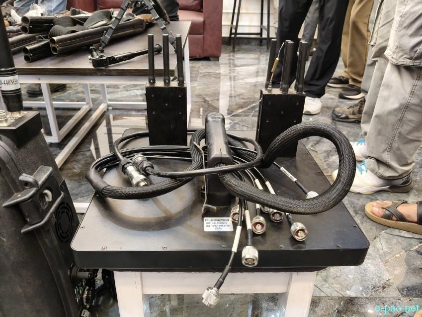 Huge Cache of arms and ammunition recovered from Lamdeng in Imphal West :: May 21st 2026