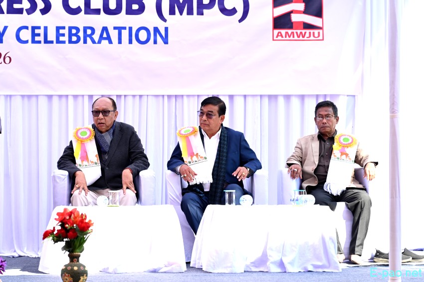 51st Manipur Press Club Foundation Day at Manipur Press Club :: 6th January 2026