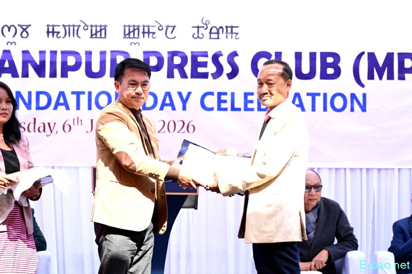 51st Manipur Press Club Foundation Day at Manipur Press Club :: 6th January 2026