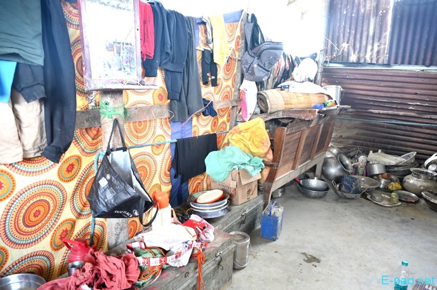 Aftermath of flooding at Khurai Heikrumakhong, Imphal :: 04th June 2025