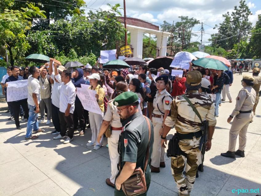 Sit-In-Protest by Research Scholars at DM University :: 07th September 2026
