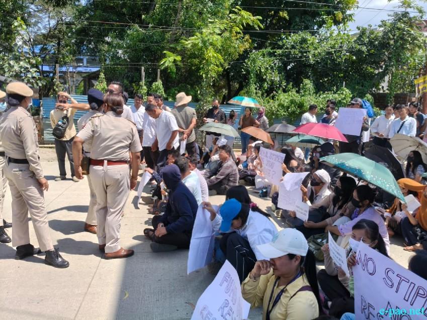 Sit-In-Protest by Research Scholars at DM University :: 07th September 2026