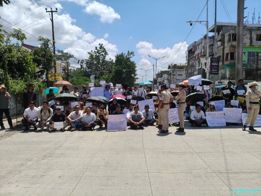Sit-In-Protest by Research Scholars at DM University :: 07th September 2026