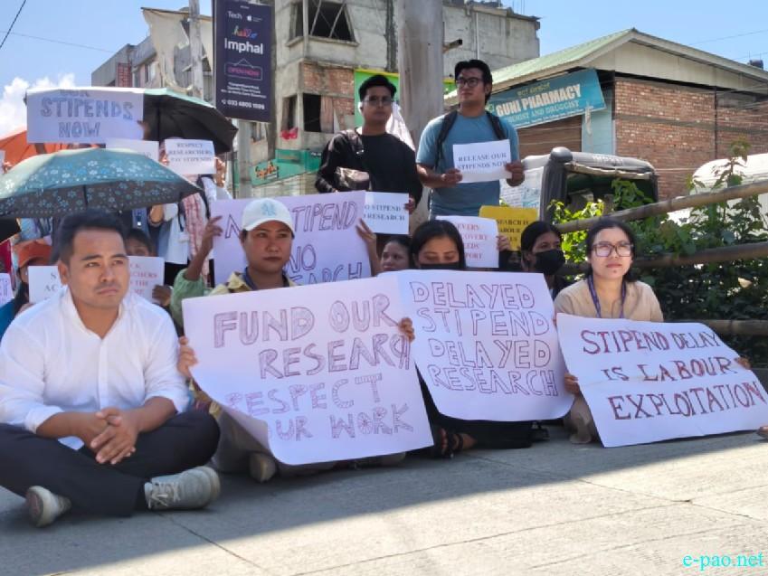 Sit-In-Protest by Research Scholars at DM University :: 07th September 2026