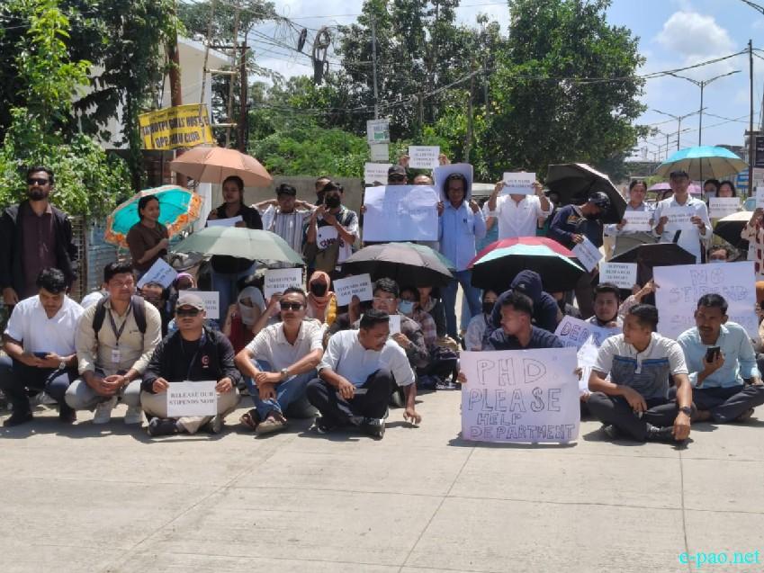 Sit-In-Protest by Research Scholars at DM University :: 07th September 2026