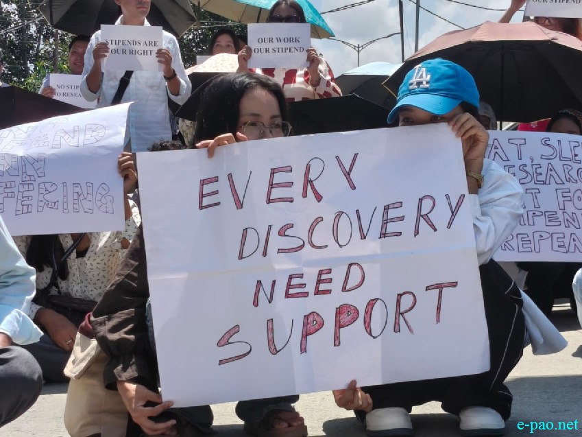 Sit-In-Protest by Research Scholars at DM University :: 07th September 2026