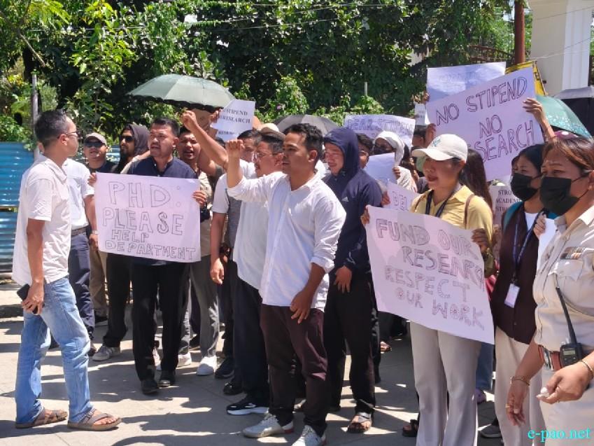 Sit-In-Protest by Research Scholars at DM University :: 07th September 2026