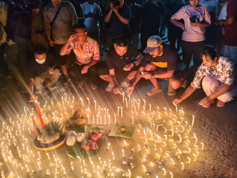 Candle Light Vigil for Chongtham Vikram at Kangla Western Gate, Imphal :: 08th September 2026