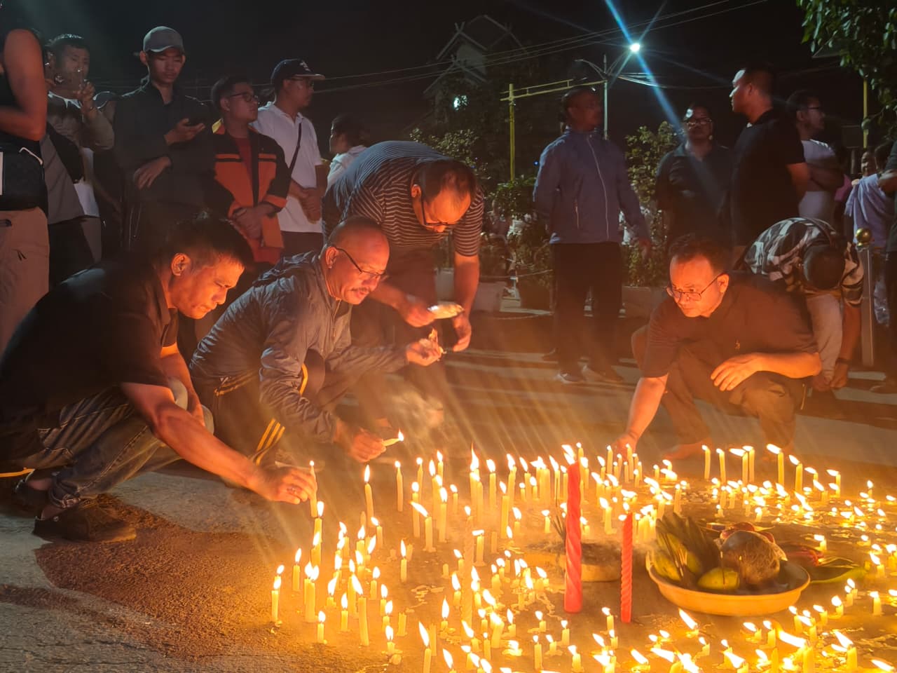 Candle Light Vigil for Chongtham Vikram at Kangla Western Gate, Imphal :: 08th September 2026