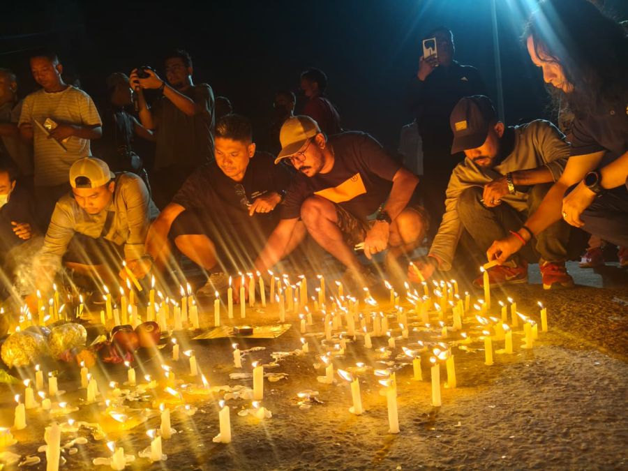 Candle Light Vigil for Chongtham Vikram at Kangla Western Gate, Imphal :: 08th September 2026