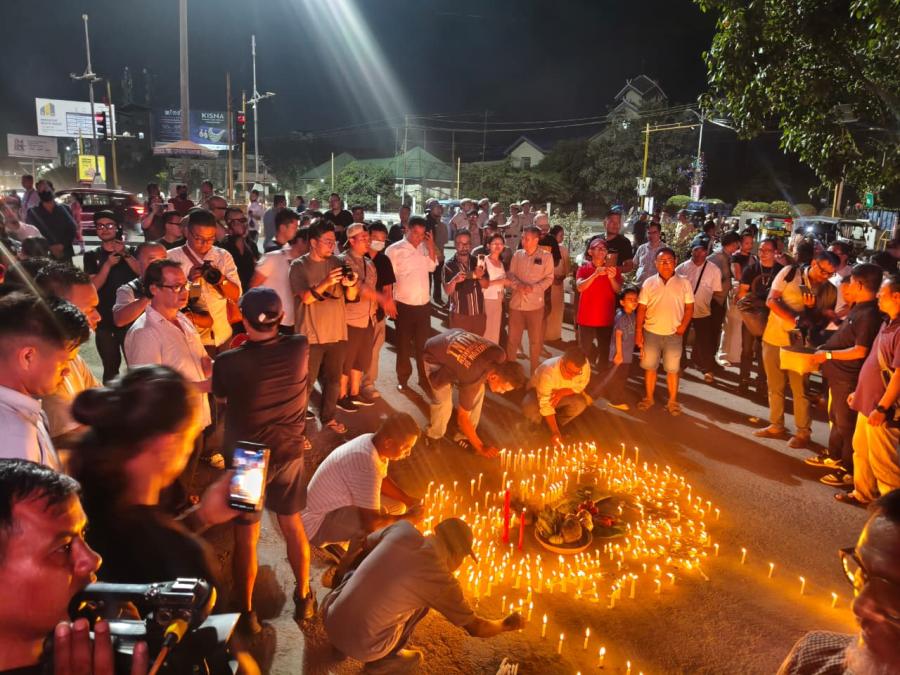Candle Light Vigil for Chongtham Vikram at Kangla Western Gate, Imphal :: 08th September 2026