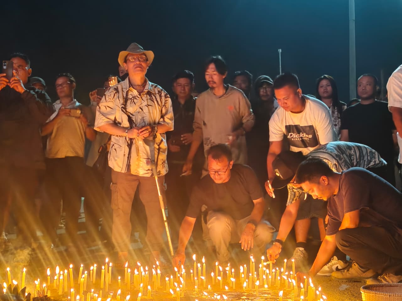 Candle Light Vigil for Chongtham Vikram at Kangla Western Gate, Imphal :: 08th September 2026