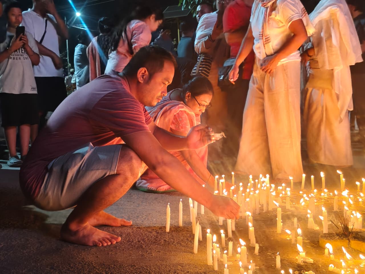 Candle Light Vigil for Chongtham Vikram at Kangla Western Gate, Imphal :: 08th September 2026