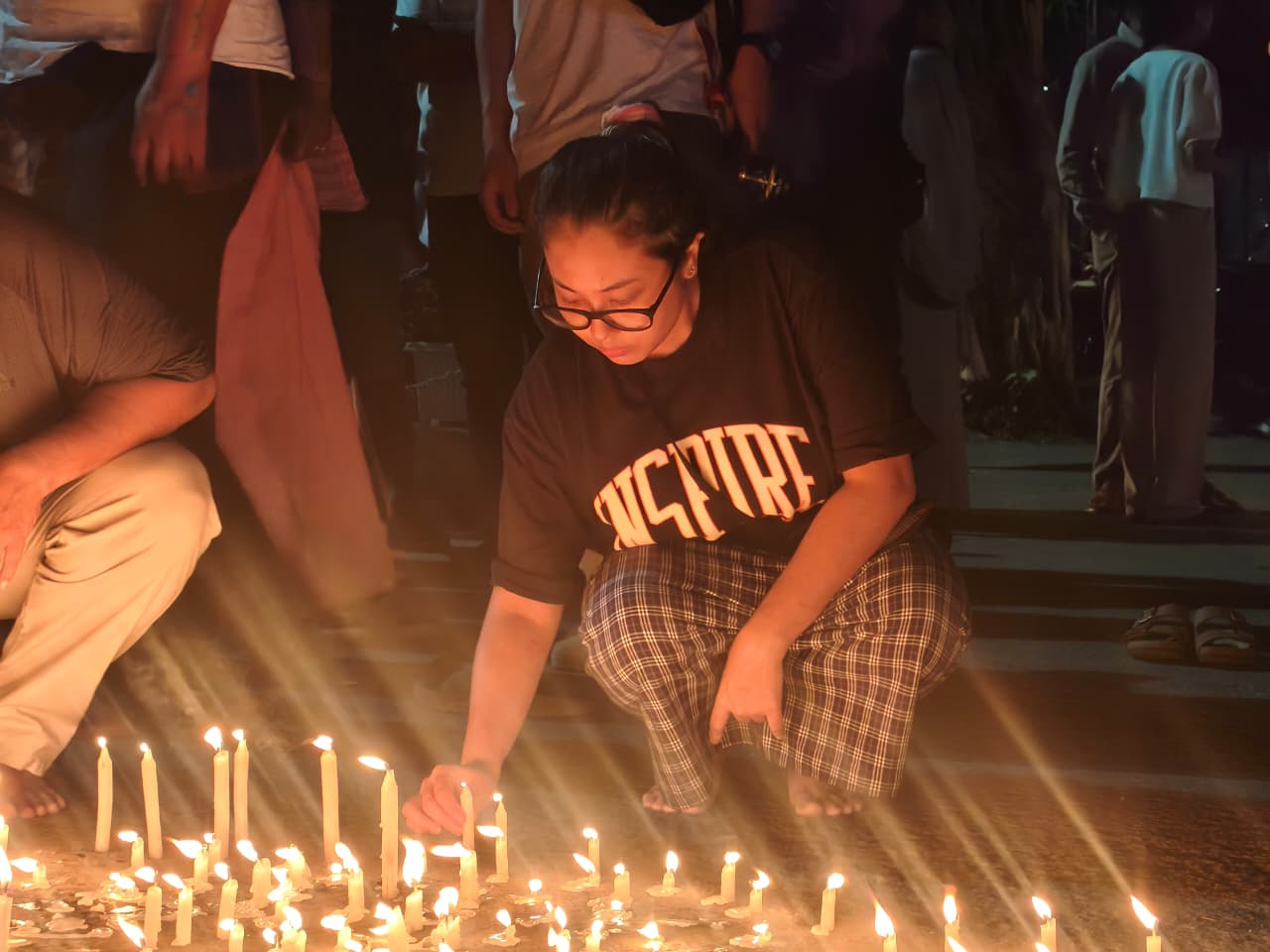 Candle Light Vigil for Chongtham Vikram at Kangla Western Gate, Imphal :: 08th September 2026
