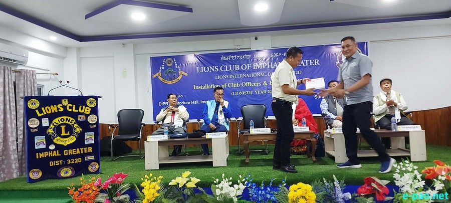 Installation Ceremony of Lions Club of Imphal Greater :: 6th July 2025