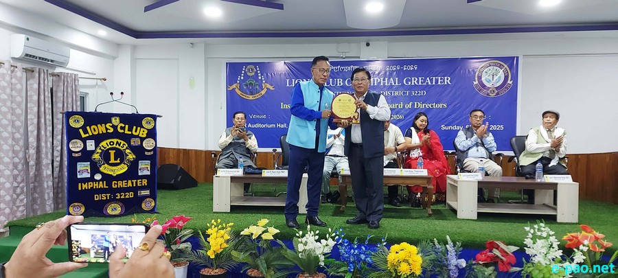 Installation Ceremony of Lions Club of Imphal Greater :: 6th July 2025
