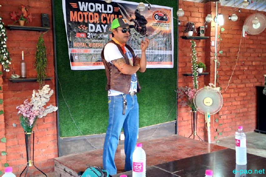 World Motor Cycle Day  observed at Palace compound, Imphal and Andro :: 21st June 2026