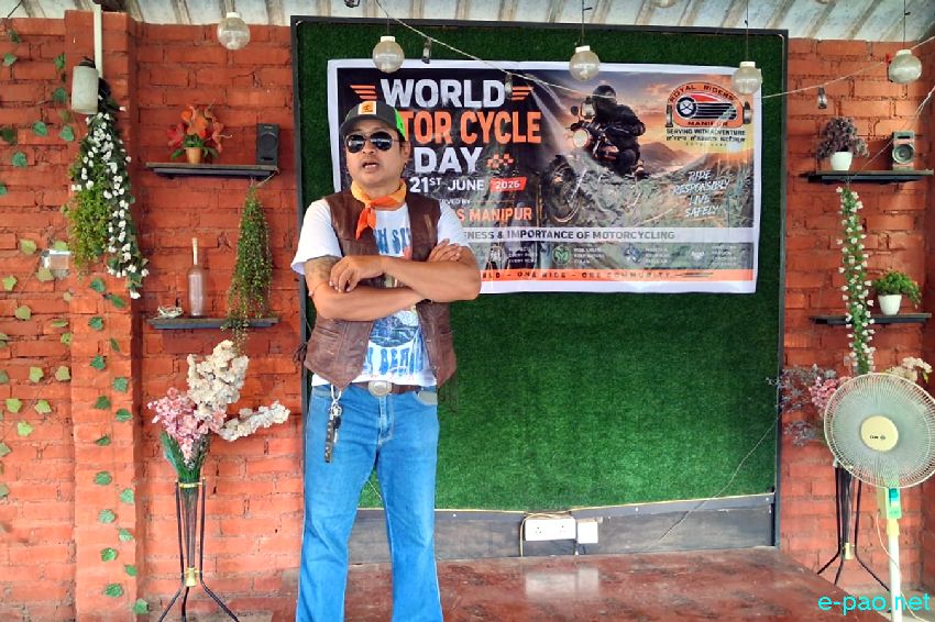 World Motor Cycle Day  observed at Palace compound, Imphal and Andro :: 21st June 2026