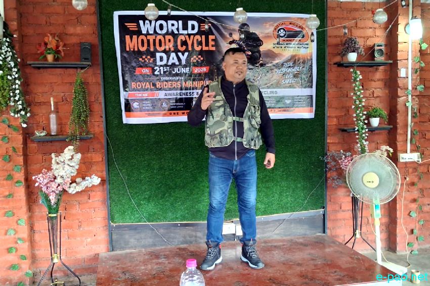 World Motor Cycle Day  observed at Palace compound, Imphal and Andro :: 21st June 2026