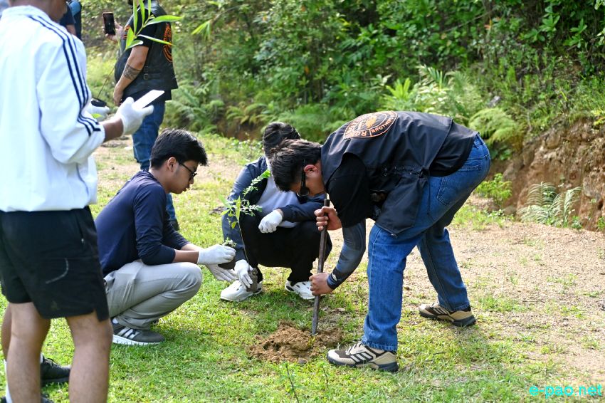 Mass Tree Plantation : World Environment Day at Lamdeng Mamang Leikai :: 5th June 2026