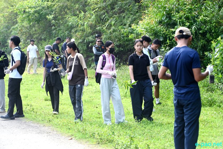 Mass Tree Plantation : World Environment Day at Lamdeng Mamang Leikai :: 5th June 2026