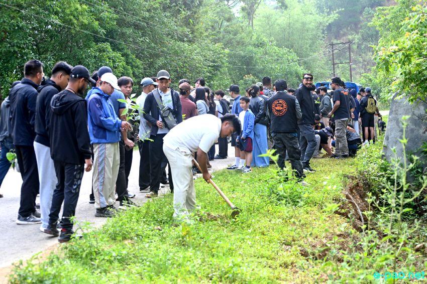 Mass Tree Plantation : World Environment Day at Lamdeng Mamang Leikai :: 5th June 2026
