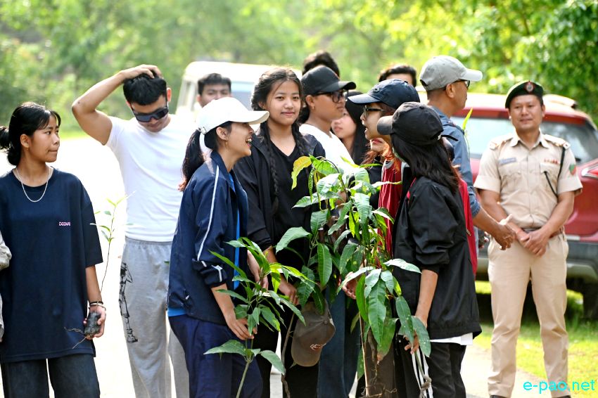 Mass Tree Plantation : World Environment Day at Lamdeng Mamang Leikai :: 5th June 2026