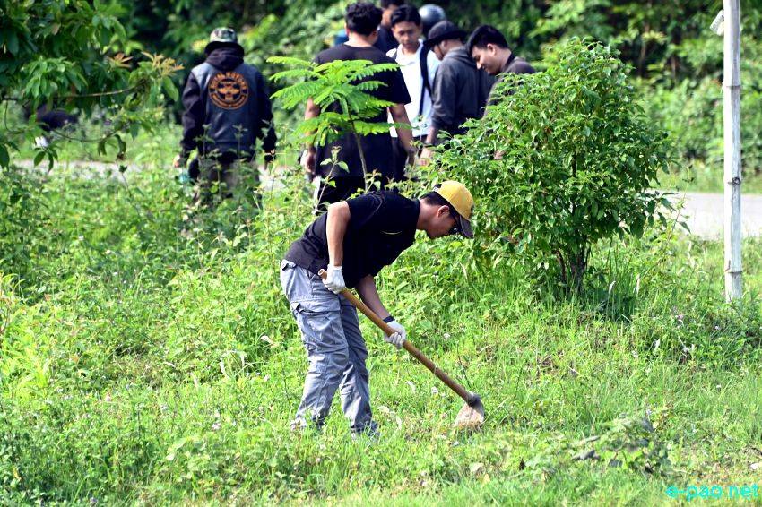 Mass Tree Plantation : World Environment Day at Lamdeng Mamang Leikai :: 5th June 2026