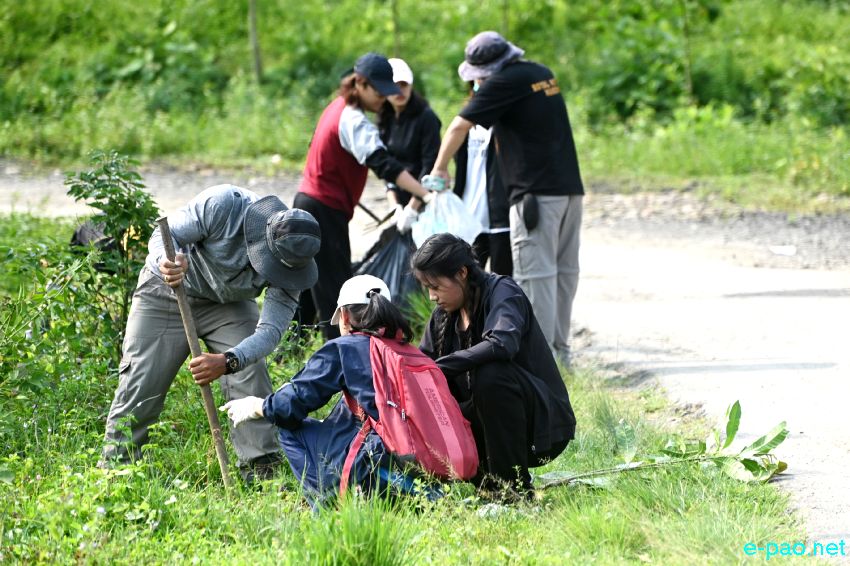 Mass Tree Plantation : World Environment Day at Lamdeng Mamang Leikai :: 5th June 2026